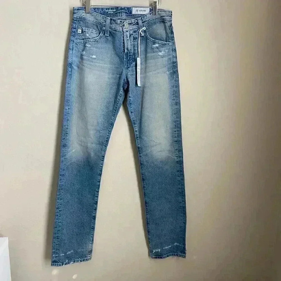 AG Adriano Goldschmied The Matchbox Slim Straight Jeans Size 29 - Picture 2 of 12